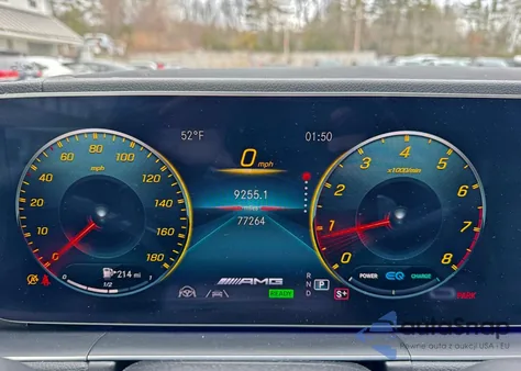 2021 Mercedes-Benz Gle Coupe Amg 53 4Matic z USA, uszkodzony, nr VIN 4JGFD6BB0MA194508